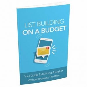 List Building on a Budget - eBook with Resell Rights