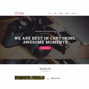 Wedding Photography - HTML Template